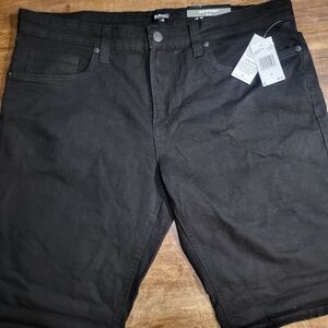 Buffalo David Bitton Black Denim Shorts